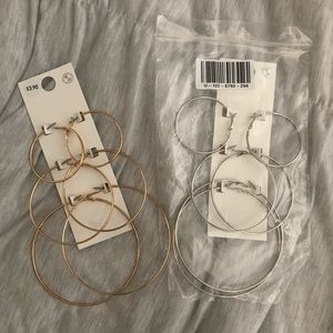hoop earring sets